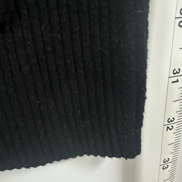 Lildy Black Waffle Knit Tunic Women’s L-XL - Picture 8 of 10